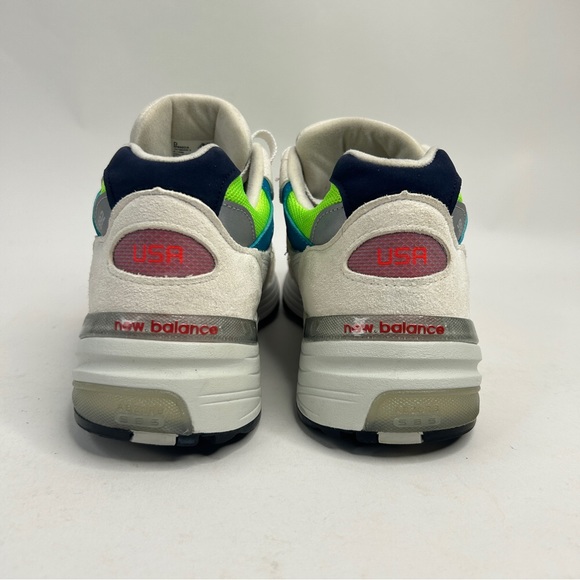 New Balance 992 “White Neon Cyan” 2023 - Picture 5 of 8